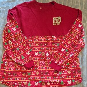 Rare Christmas Disney Snack Spirit Jersey